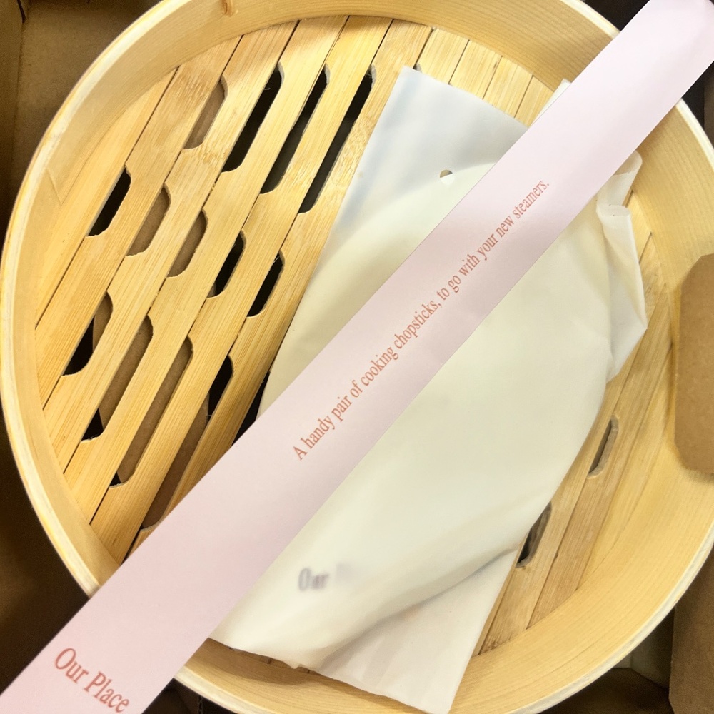 BUNDLE (2) Our Place Dumpling, Single Spruce steamer , for price of one - Picture 3 of 8